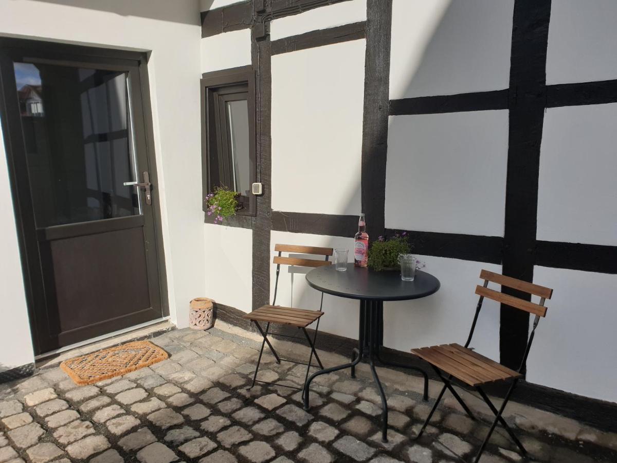 Duex-Hof Apartment Fachwerkhaus 博恩海姆 外观 照片