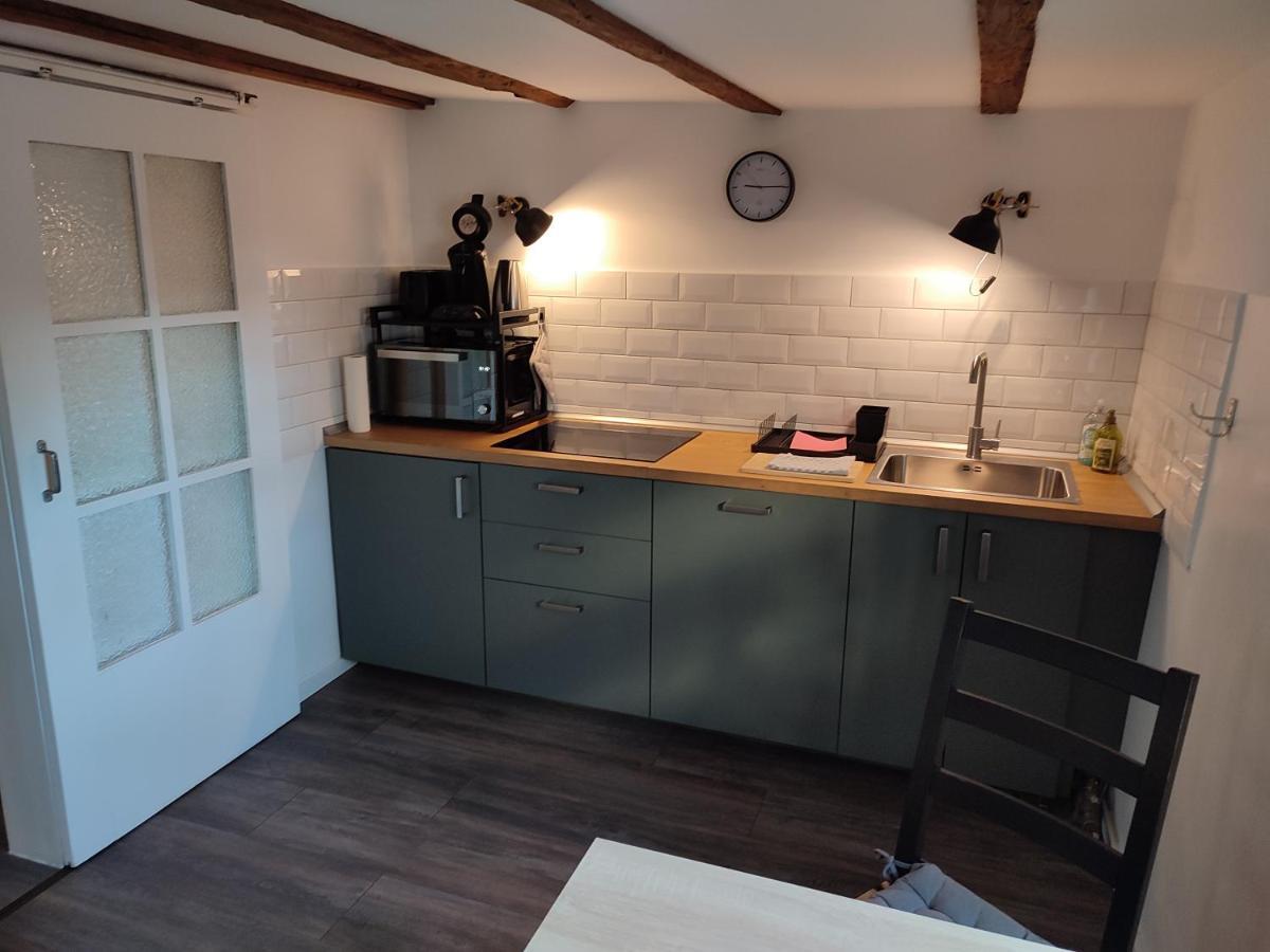 Duex-Hof Apartment Fachwerkhaus 博恩海姆 外观 照片